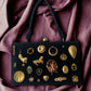 1960s Black Fabric ‘Gathered Charm’ Bag