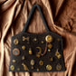 1940s Brown Corde ‘Gathered Charm’ Bag