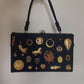 1960s Black Fabric ‘Gathered Charm’ Bag