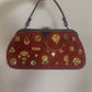 1960s Orange Tweed ‘Gathered Charm’ Bag